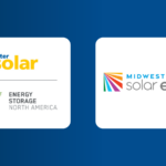 Intersolar & Energy Storage North America and Midwest Solar Expo logos