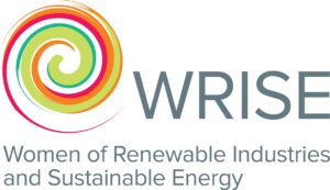 Women of Renewable Industries and Sustainable Energy logo