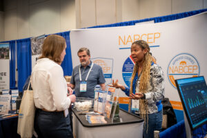 Exhibit hall at the Midwest Solar Expo 2025