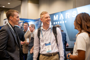 Exhibit hall at the Midwest Solar Expo 2025