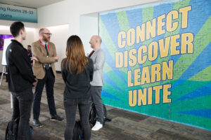 Attendess connecting at IESNA Flagship 2025