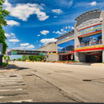 Donald E Stephens Convention Center with skybridge