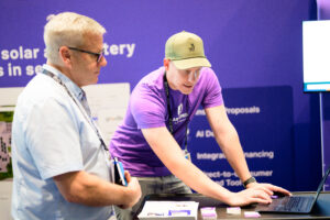 Photo from the IESNA Texas 2025 exhibit hall