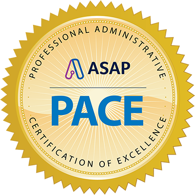 PACE certification seal